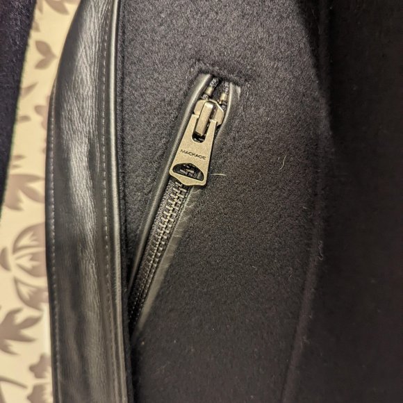 Mackage Nori 2-in-1 Shearling-Trim Wool Coat - Size XS - Picture 11 of 12